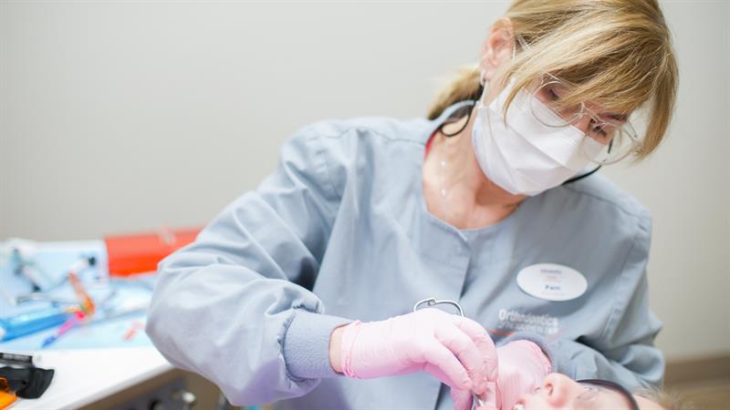 Hygienist Working